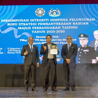 PROGRAM PERHIMPUNAN INTEGRITI BERSEMPENA DENGAN PELUNCURAN BUKU STRATEGI PEMBANTERASAN RASUAH MPT TAHUN 2025-2030