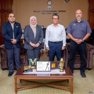 KUNJUNGAN HORMAT SPRM CAWANGAN TAIPING KE MAJLIS PERBANDARAN TAIPING