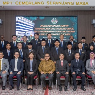 MAJLIS UPACARA MENGANGKAT SUMPAH DAN MENERIMA JAWATAN SEBAGAI AHLI MAJLIS, MAJLIS PERBANDARAN TAIPING