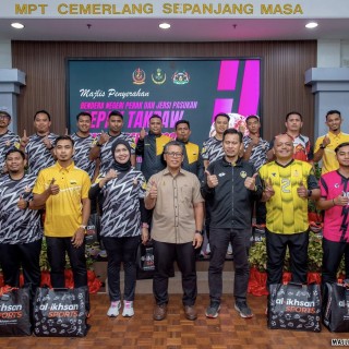MAJLIS PENYERAHAN BENDERA NEGERI PERAK & JERSI PASUKAN SEPAK TAKRAW MAKSAK PERAK 2026